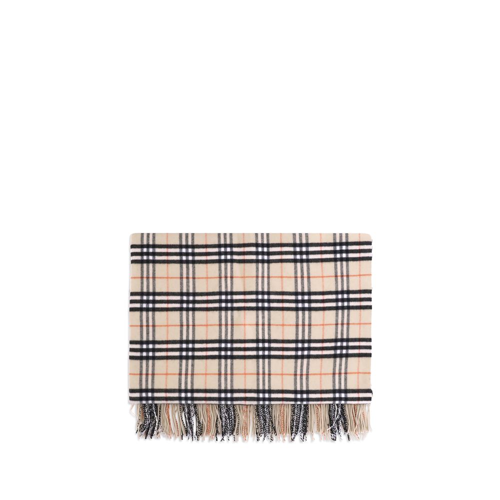Burberry Rutig ullfilt