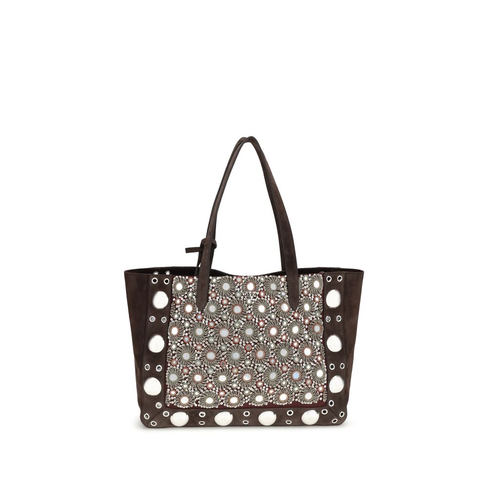 Valentino Garavani Nellcôte medium tygväska