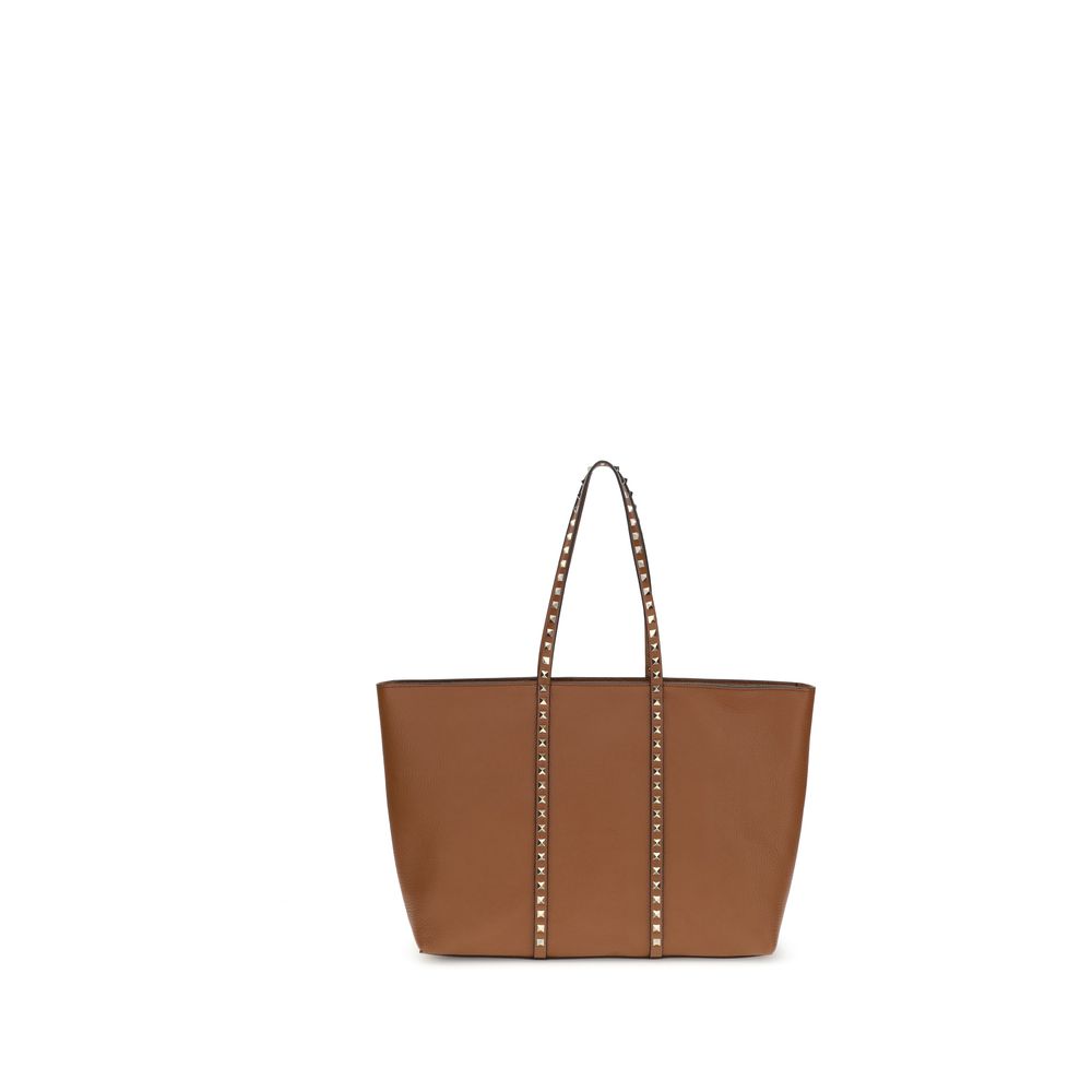 Valentino Garavani Medium Rockstud tygväska