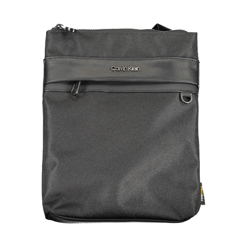 Calvin Klein svart polyesteraxelväska
