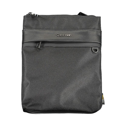 Calvin Klein svart polyesteraxelväska