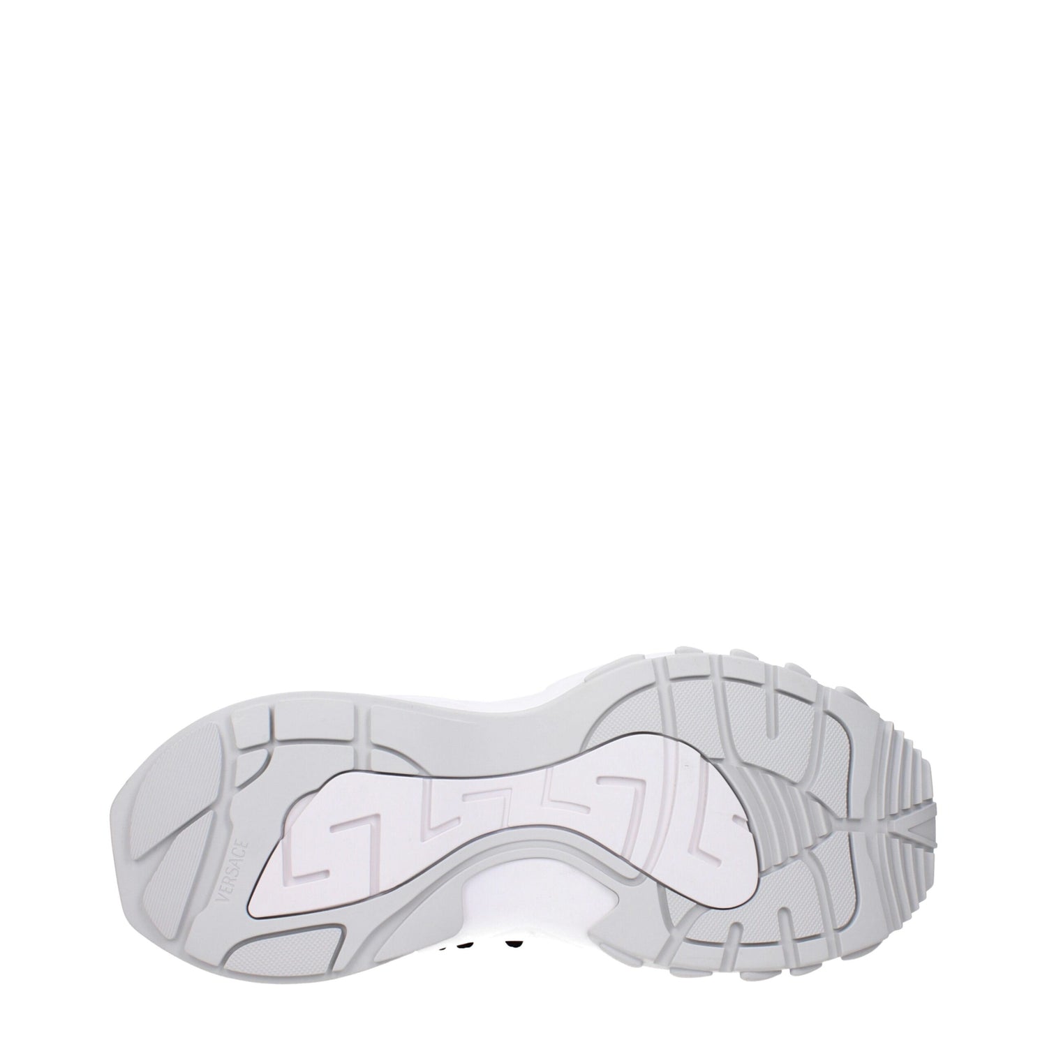 Versace Röda Tyg Athletic Sneakers