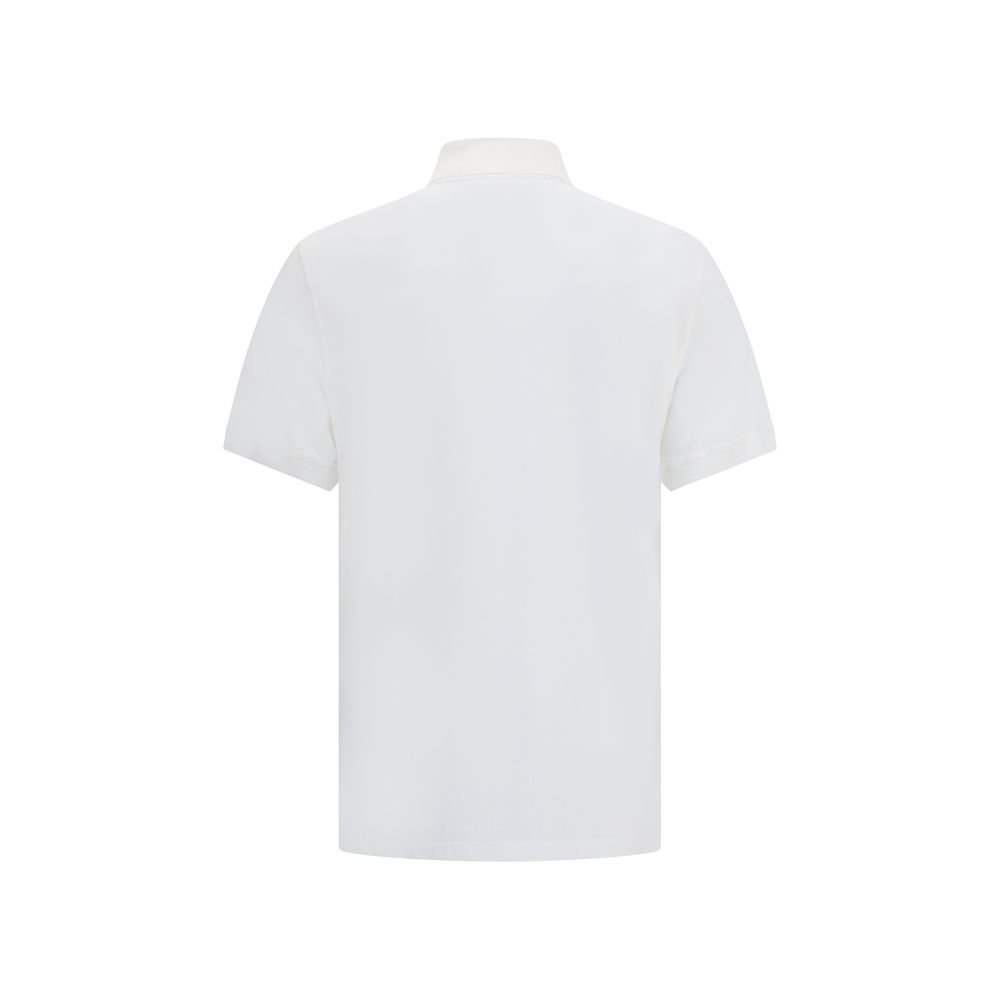 Brunello Cucinelli pikétröja med logotyp