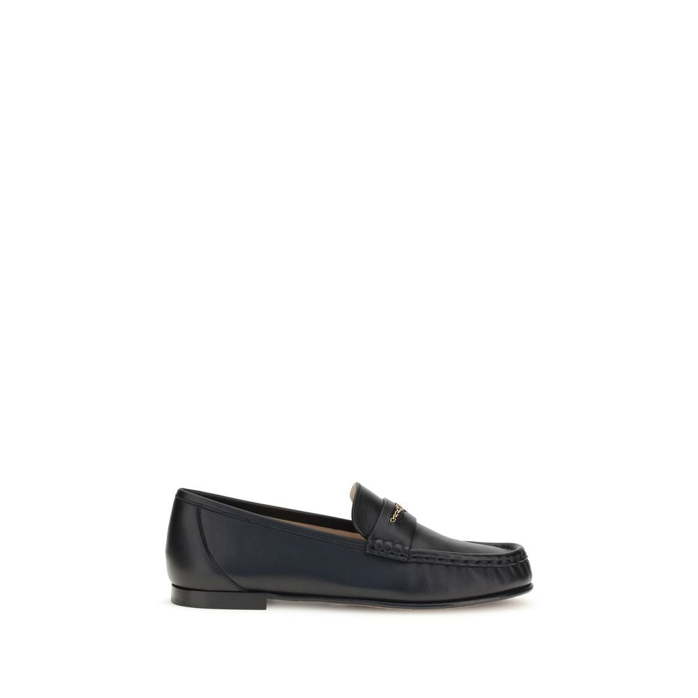 Chloé Läderloafers