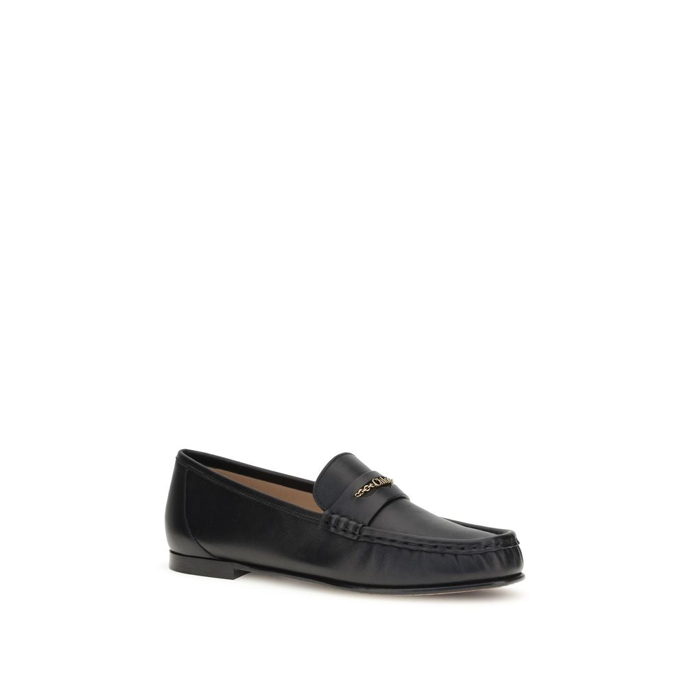 Chloé Läderloafers