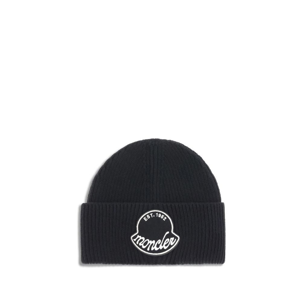 Moncler mössa med logotyp