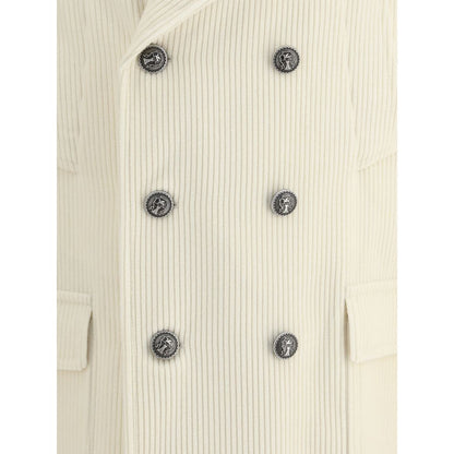 Brunello Cucinelli Ribbad kashmirkappa