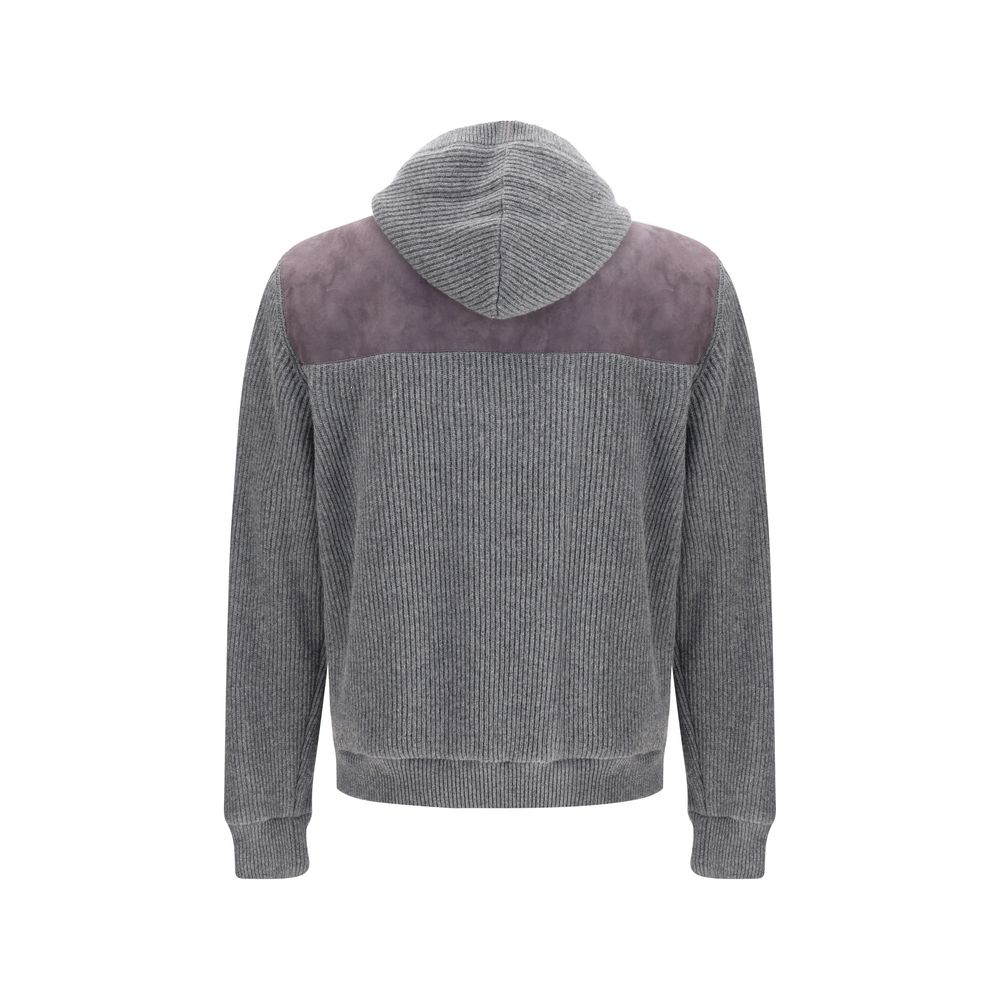 Brunello Cucinelli engelsk stickad jacka