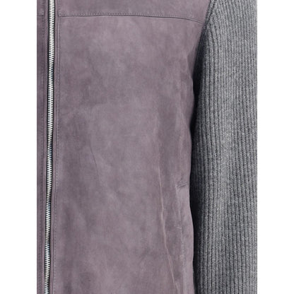 Brunello Cucinelli engelsk stickad jacka