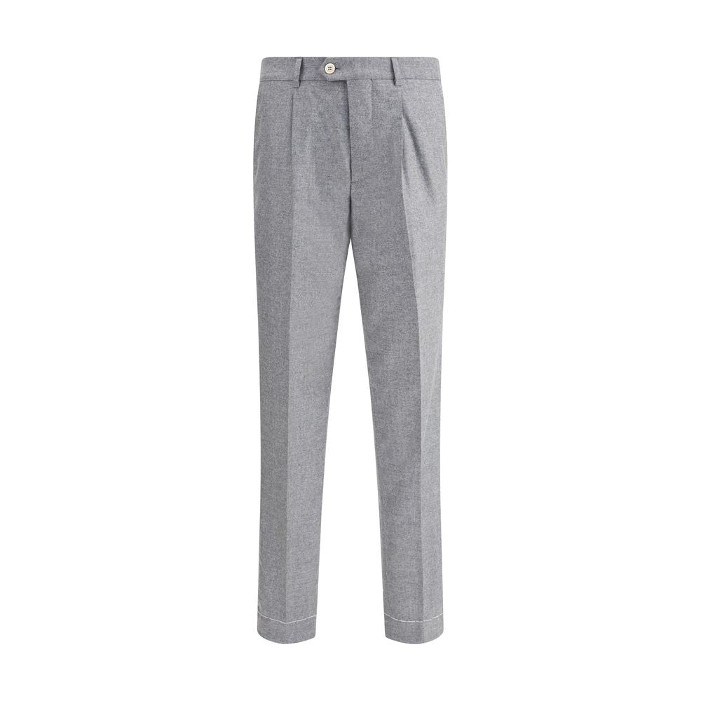 Brunello Cucinelli Kashmir-siden flanellbyxor