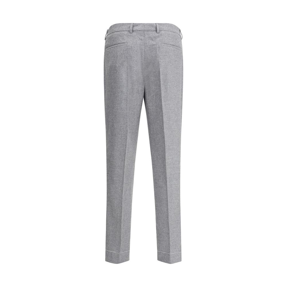 Brunello Cucinelli Kashmir-siden flanellbyxor