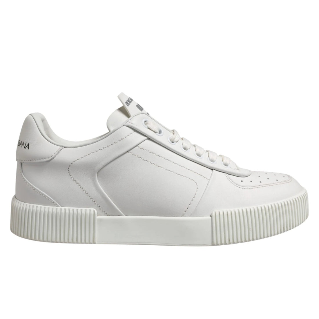 Dolce &amp;amp; Gabbana Vita Miami Läder Låga Sneakers Herrskor