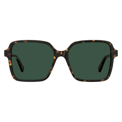 Love Moschino bruna acetatsolglasögon