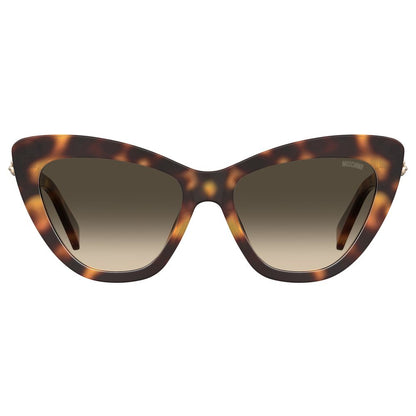 Moschino bruna acetat solglasögon