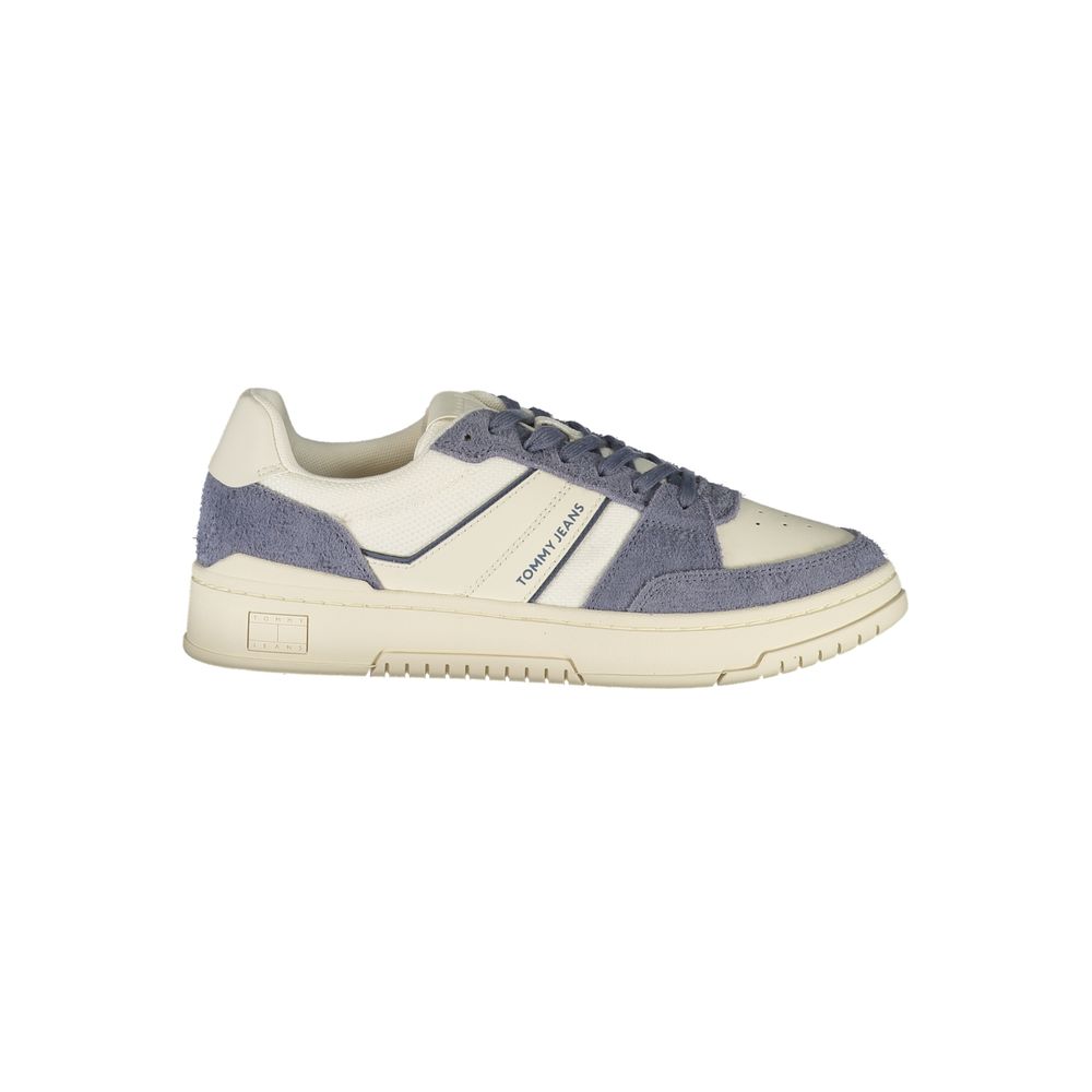 Tommy Hilfiger Vita Läder Herr Sneaker