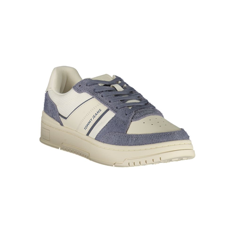 Tommy Hilfiger Vita Läder Herr Sneaker