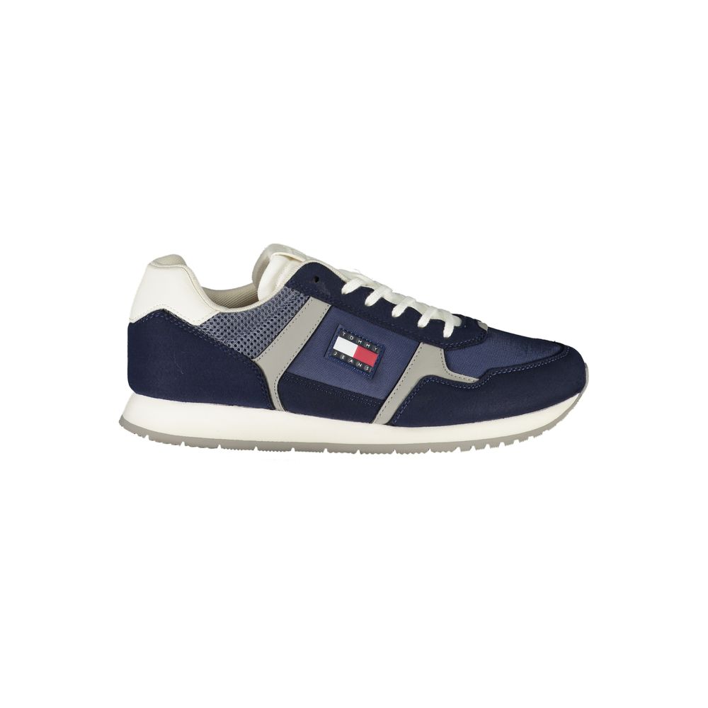 Tommy Hilfiger Blå Polyester Herr Sneaker
