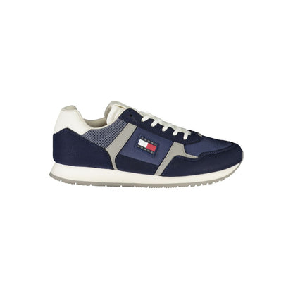 Tommy Hilfiger Blå Polyester Herr Sneaker