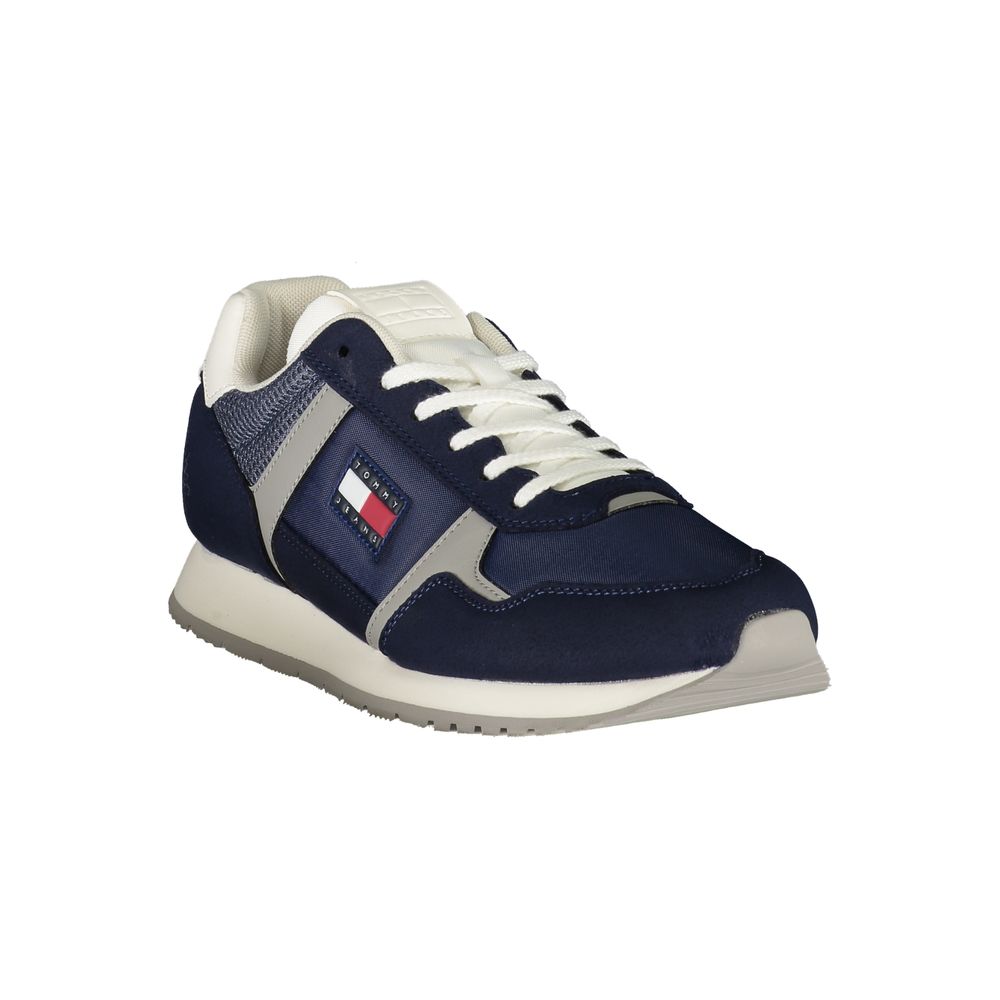 Tommy Hilfiger Blå Polyester Herr Sneaker
