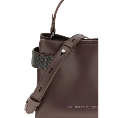 Brunello Cucinelli läderhandväska