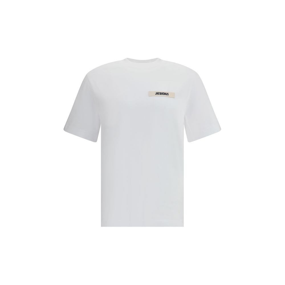 Jacquemus t-shirt med logotyp