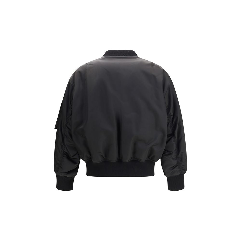 Saint Laurent överdimensionerad bomberjacka
