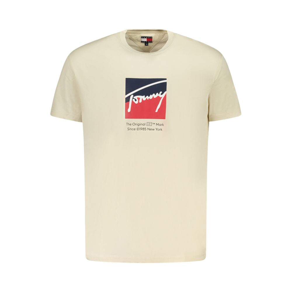 Tommy Hilfiger Beige Bomull Herr T-shirt