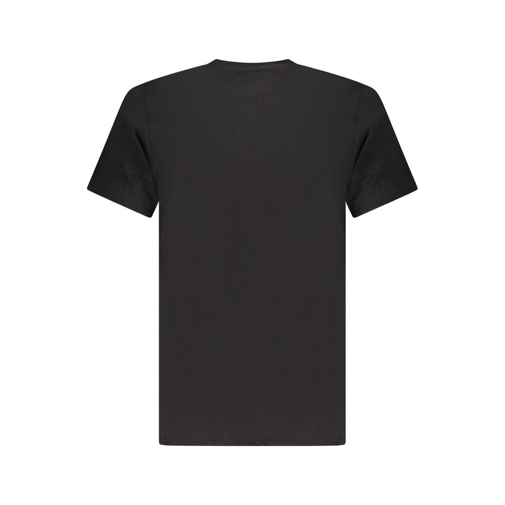 Tommy Hilfiger svart bomulls-T-shirt för män