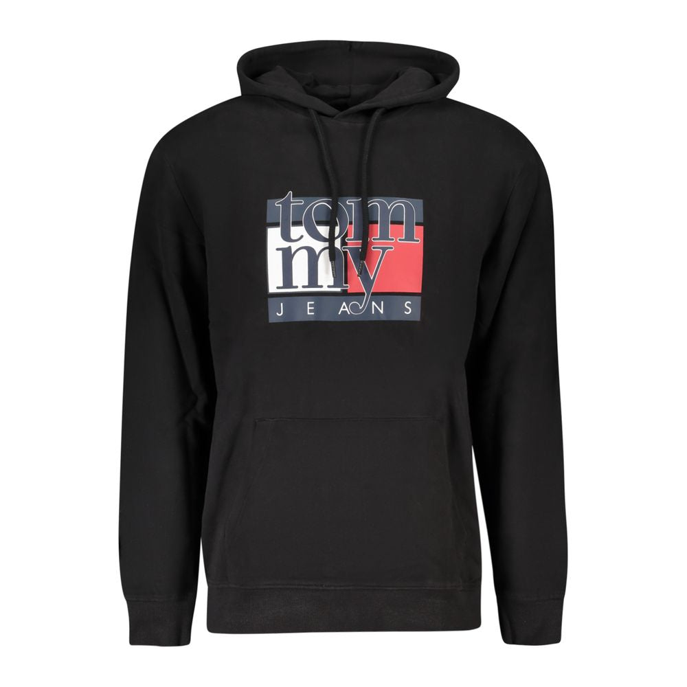 Tommy Hilfiger svart bomullströja för män