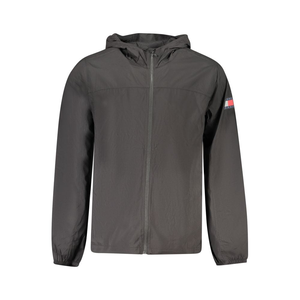 Tommy Hilfiger svart polyamid herrjacka