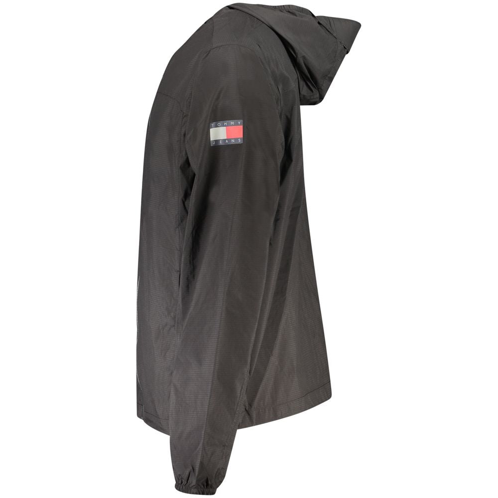 Tommy Hilfiger svart polyamid herrjacka