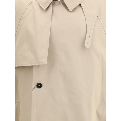 Saint Laurent trenchcoat i bomullstwill