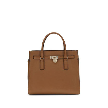 Michael Kors läderaxelväska