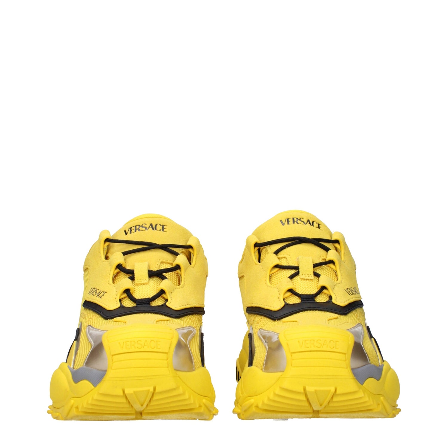 Versace Gula Tyg Athletic Sneakers