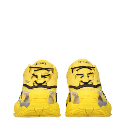 Versace Gula Tyg Athletic Sneakers