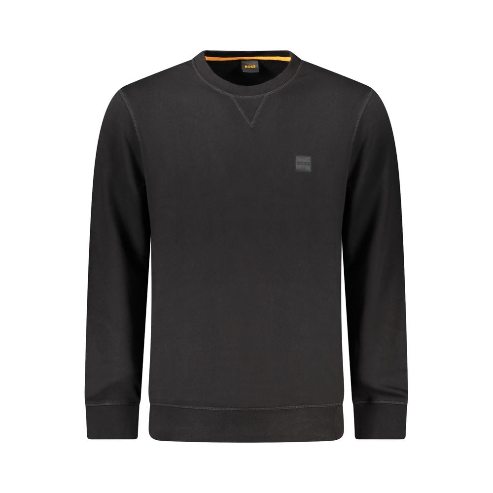 Hugo Boss svart bomullströja