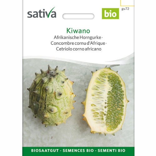 Kiwano – afrikansk fikonkaktus / hornmelon